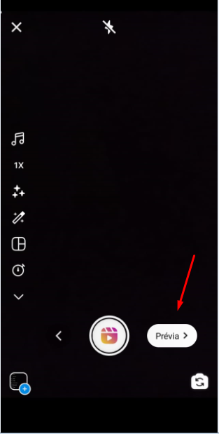 Veja uma prévia antes de publicar o seu reels no instagram