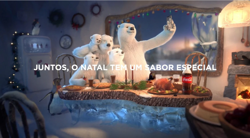 Publicidade bem feita com a campanha de natal da coca-cola