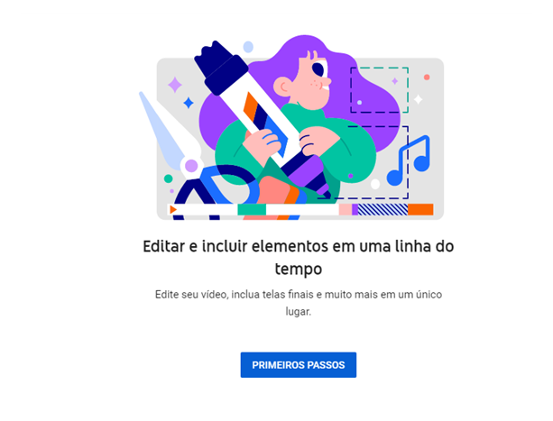 Editor de vídeos do YOutube