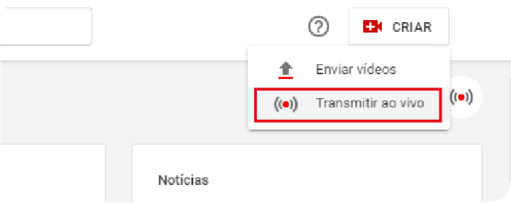 Como fazer Live no Youtube