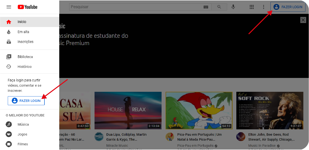 Fazendo Login no Google