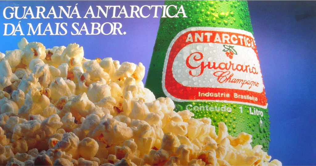 Guaraná Antartica em sua campanha de publicidade