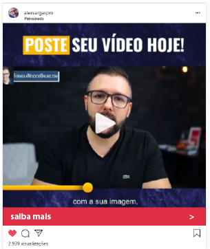 Faça Posts Patrocinados.