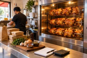 Como ganhar dinheiro com máquina de assar frango: investimento, lucro e como começar Como ganhar dinheiro com máquina de assar frango: investimento, lucro e como começar
